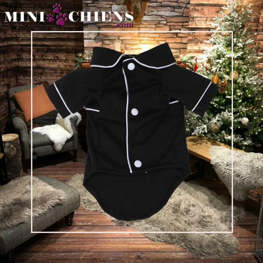 Pyjama Col Claudine pour Mini-Chiens - Saisons Printemps-Été